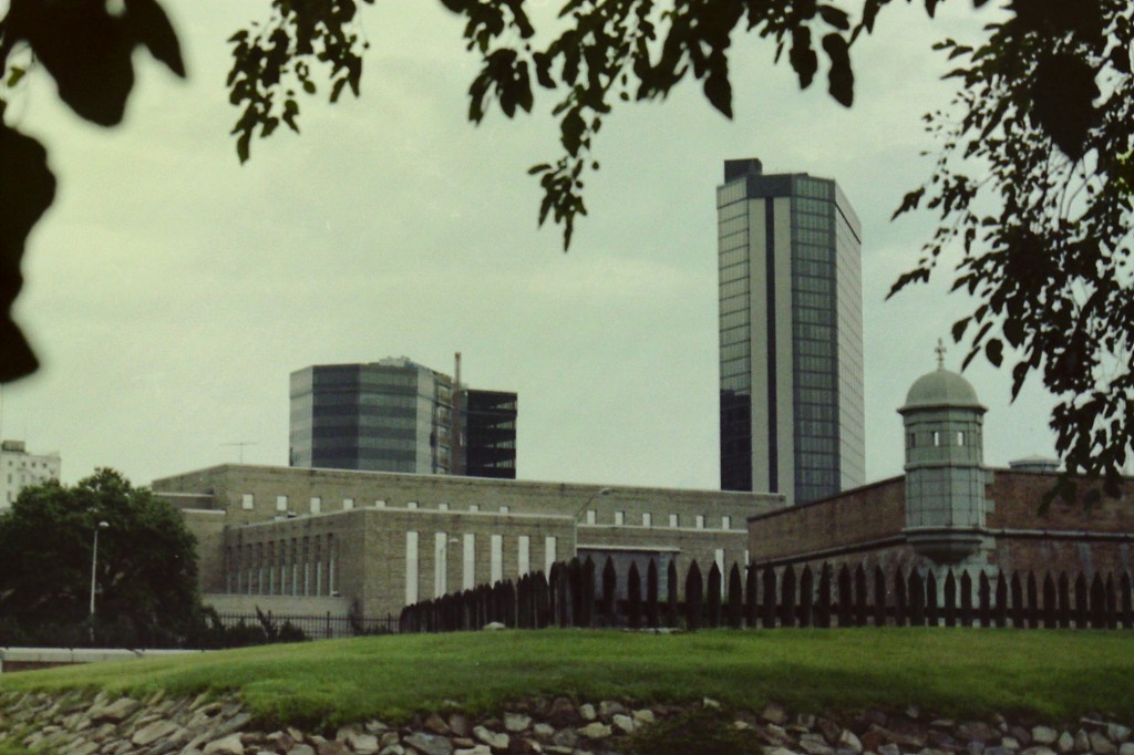 Riverview Plaza, Mobile County Courthouse and Fort Conde Plaza